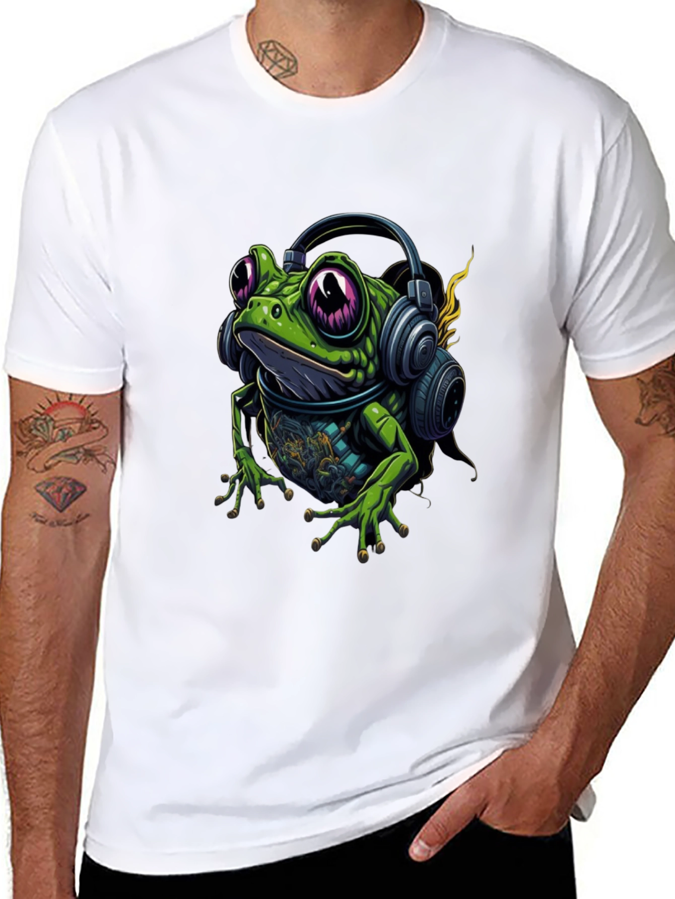 Frog DJ Graphic Tee