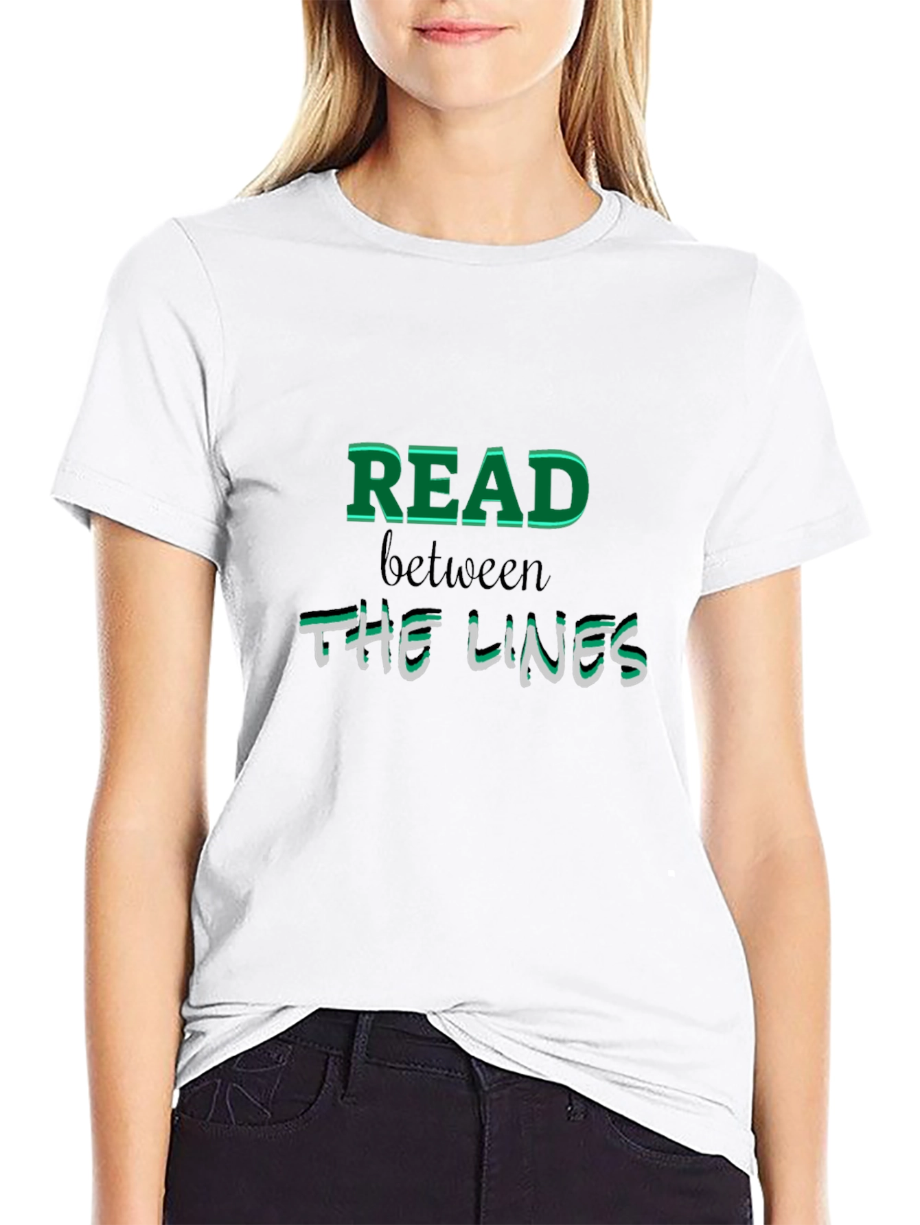 Read Between The Lines Graphic Tee