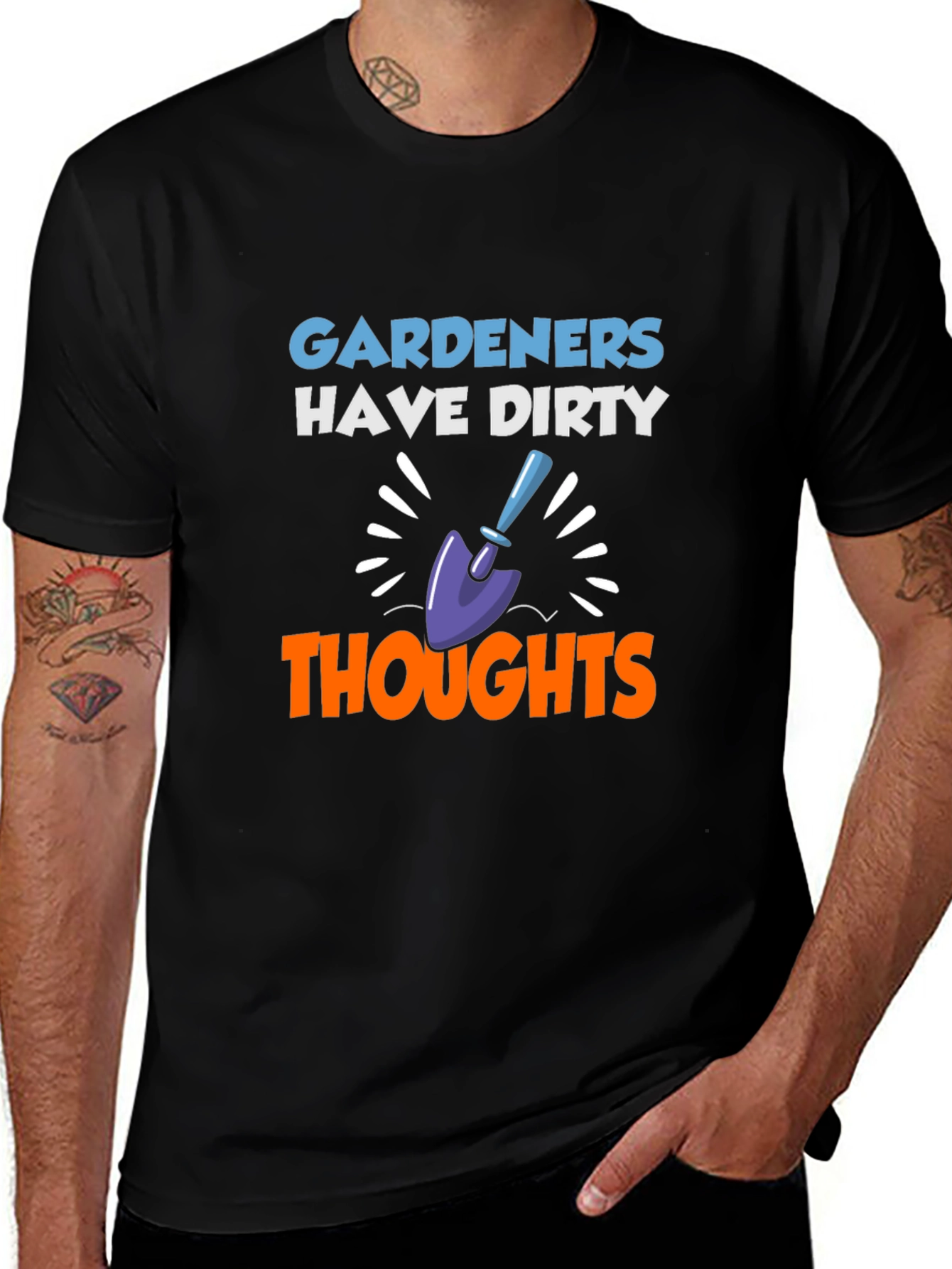 Gardeners Have Dirty Thoughts Graphic T-Shirt