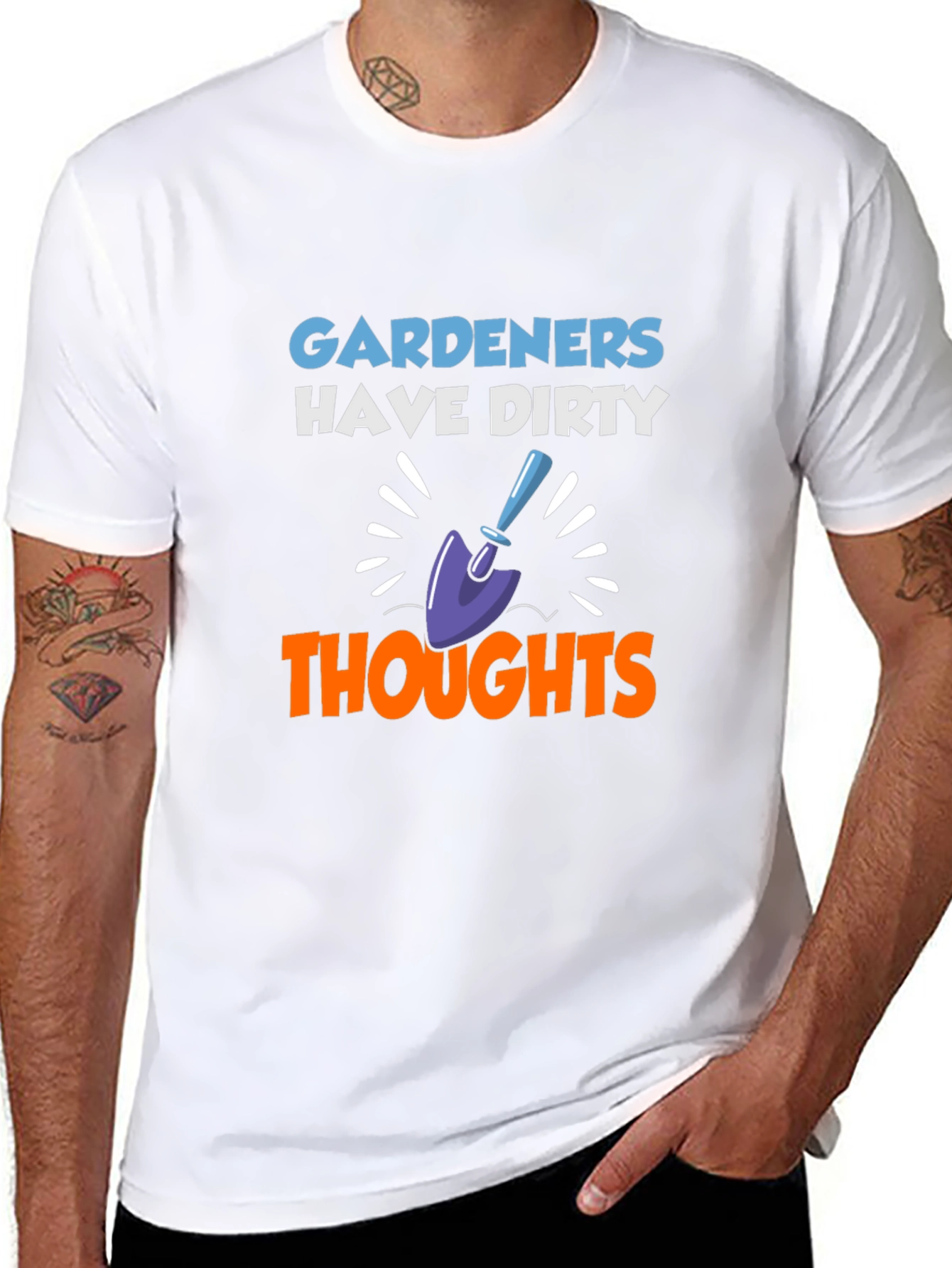 Gardeners Have Dirty Thoughts Graphic T-Shirt