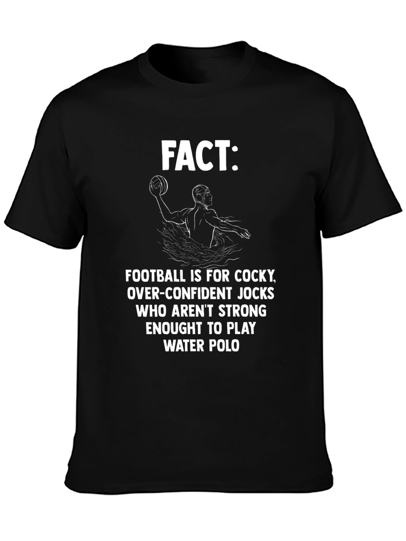 Funny Water Polo Fact T-Shirt
