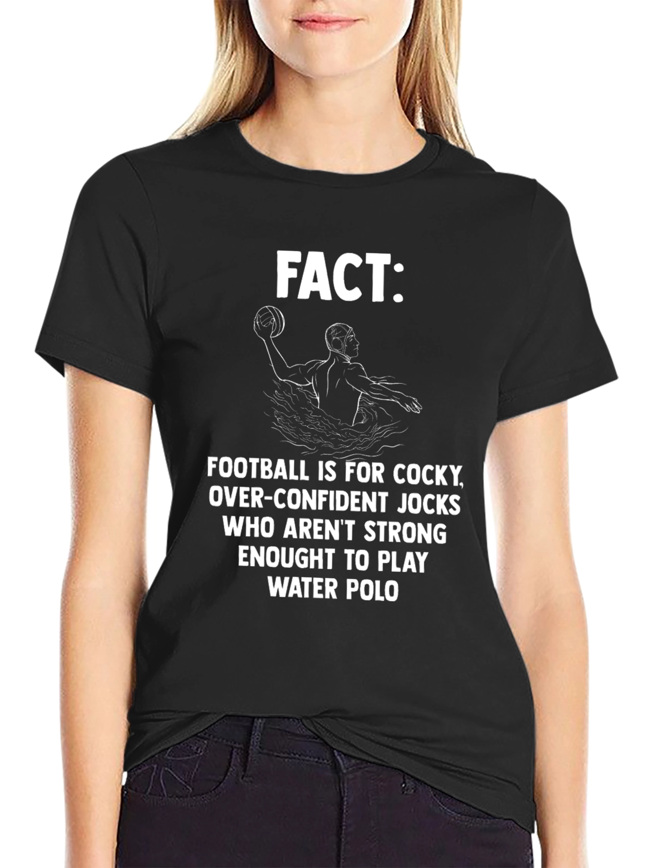 Funny Water Polo Fact T-Shirt