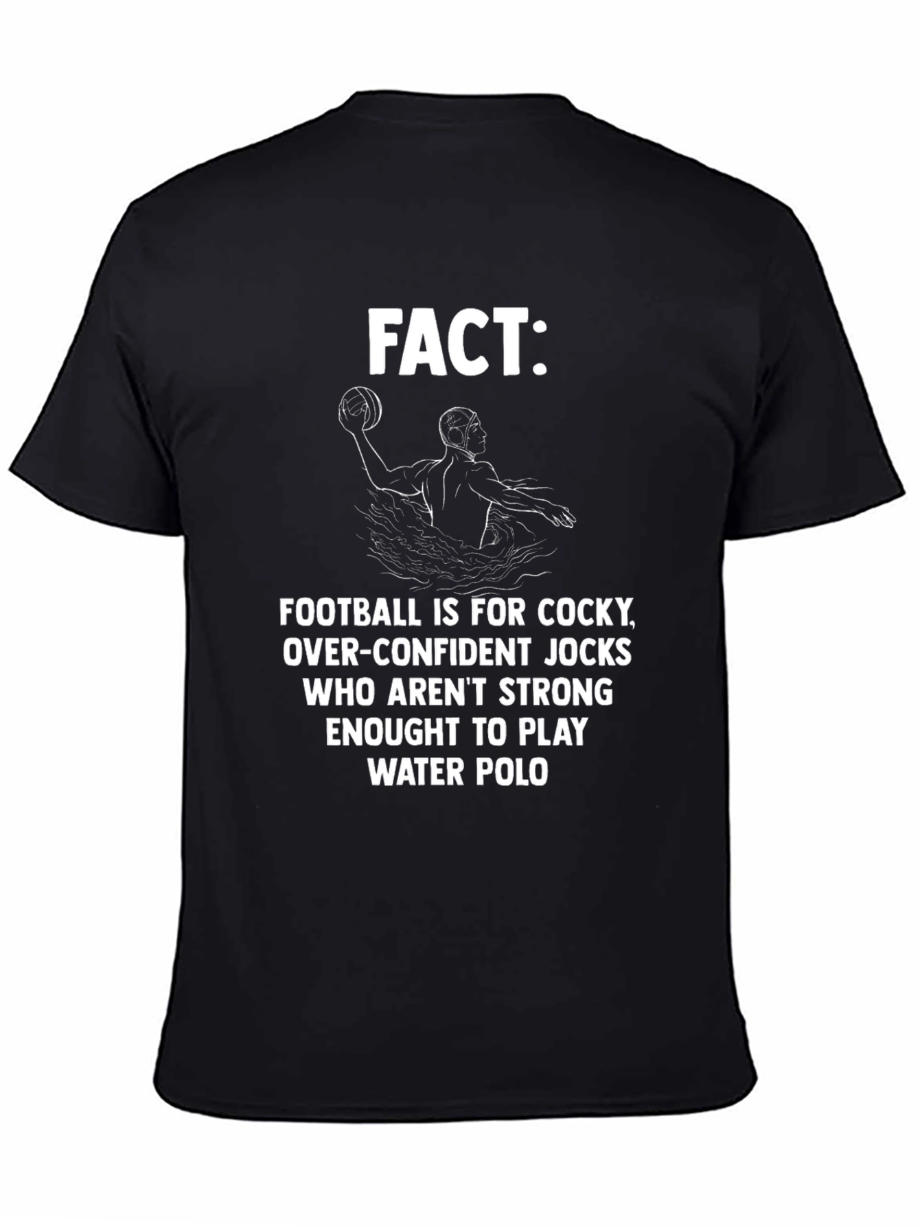Funny Water Polo Fact T-Shirt