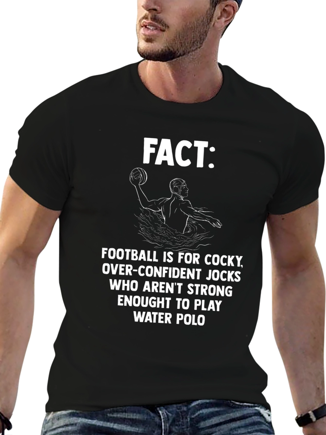 Funny Water Polo Fact T-Shirt