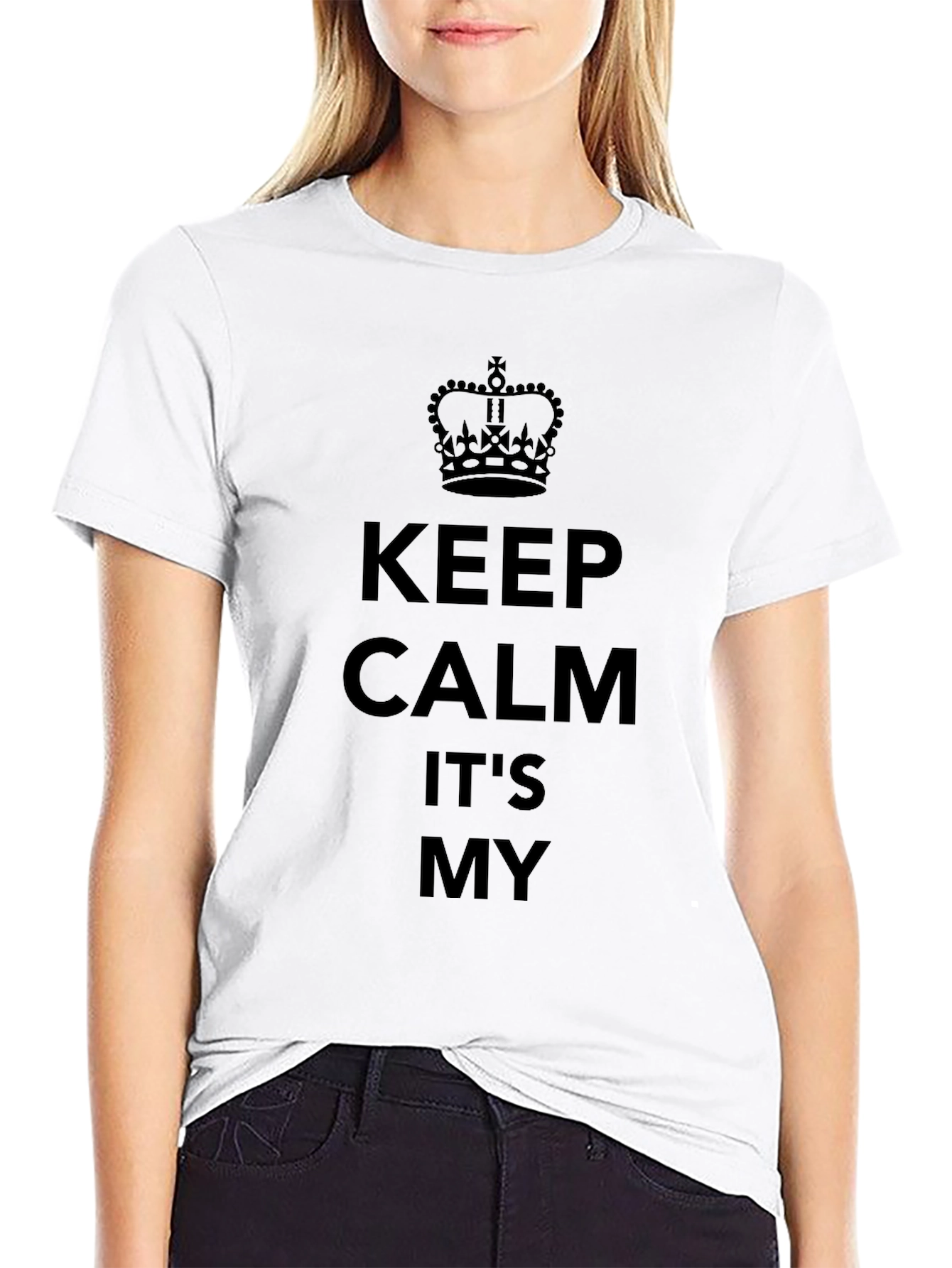 Keep Calm T-Shirt - Funny Slogan Tee