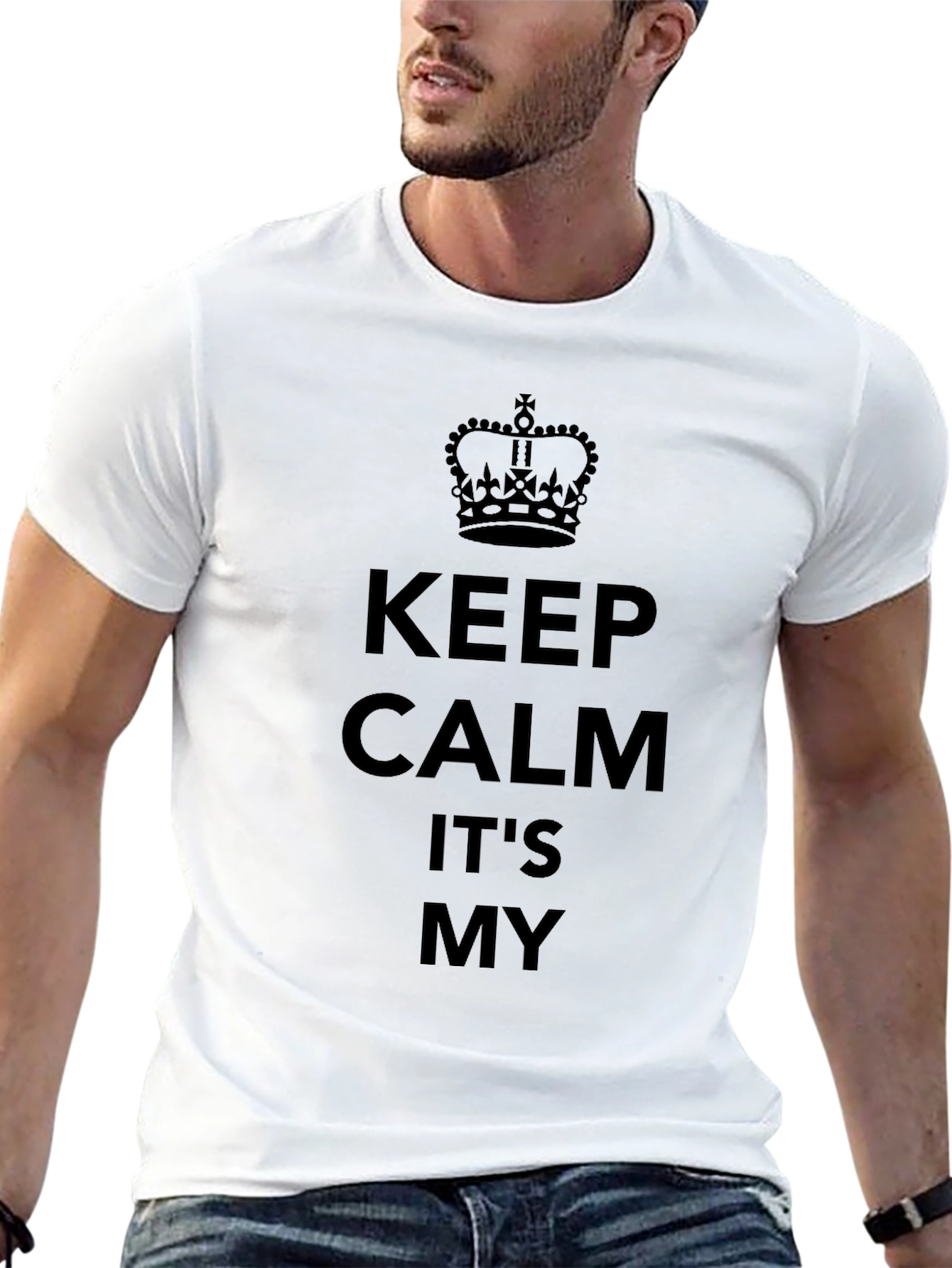 Keep Calm T-Shirt - Funny Slogan Tee
