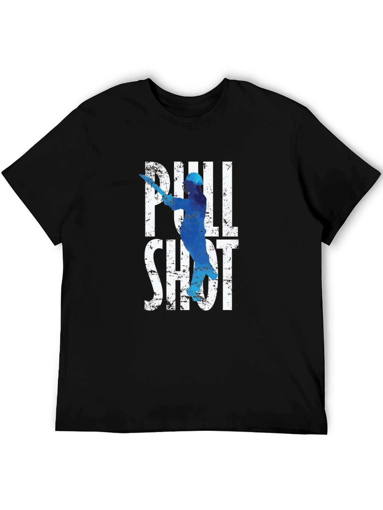 Pull Shot Graphic Tee - Cricket Fan T-Shirt