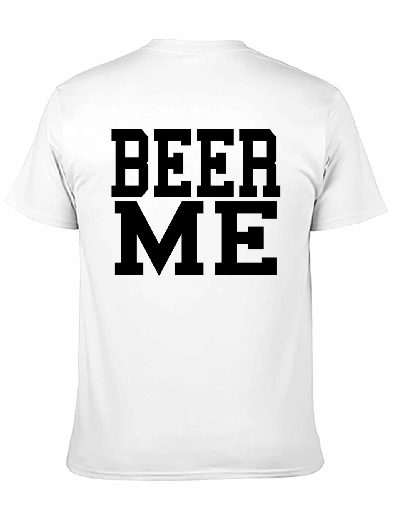 Beer Me Graphic Tee - Casual Black T-Shirt