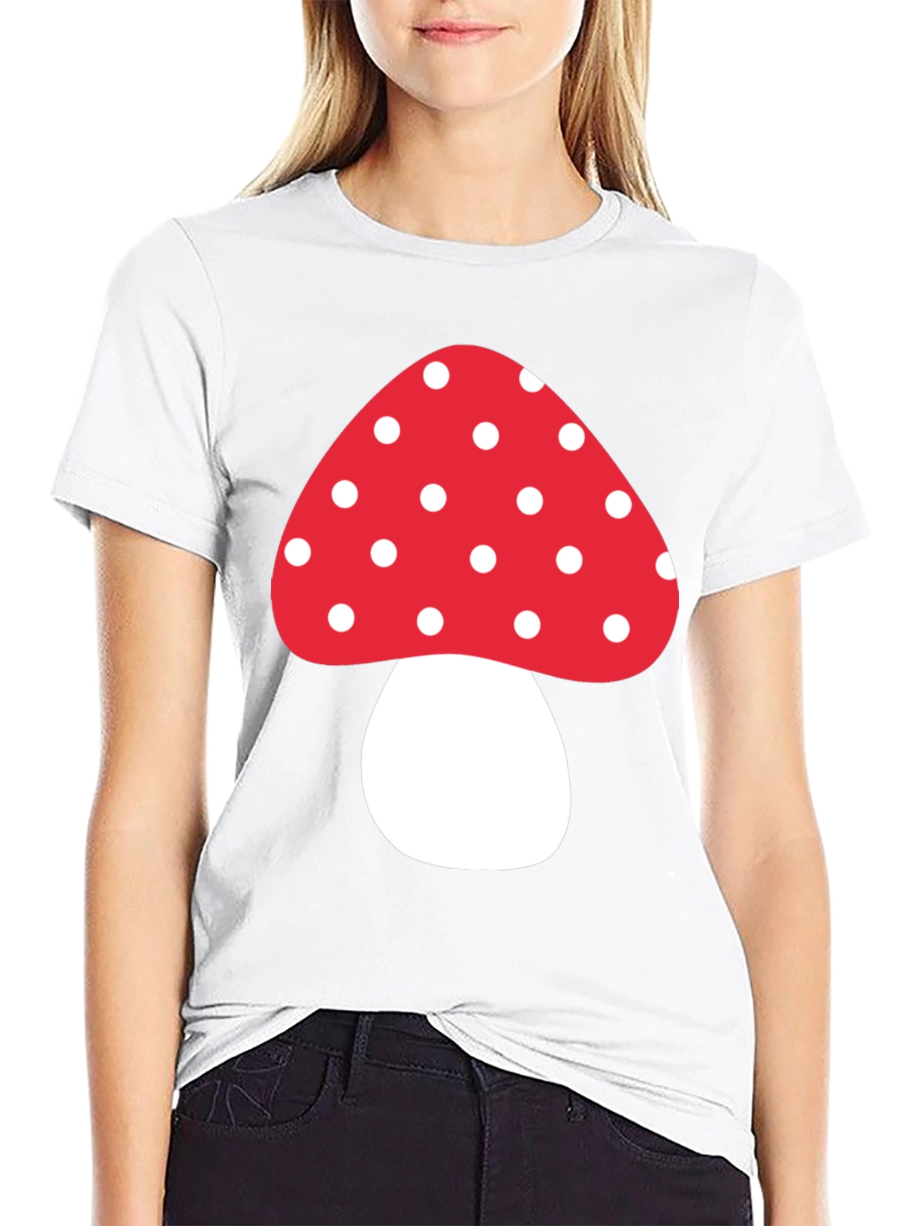 Mushroom Graphic Tee - Fun Stylish Casual Wear