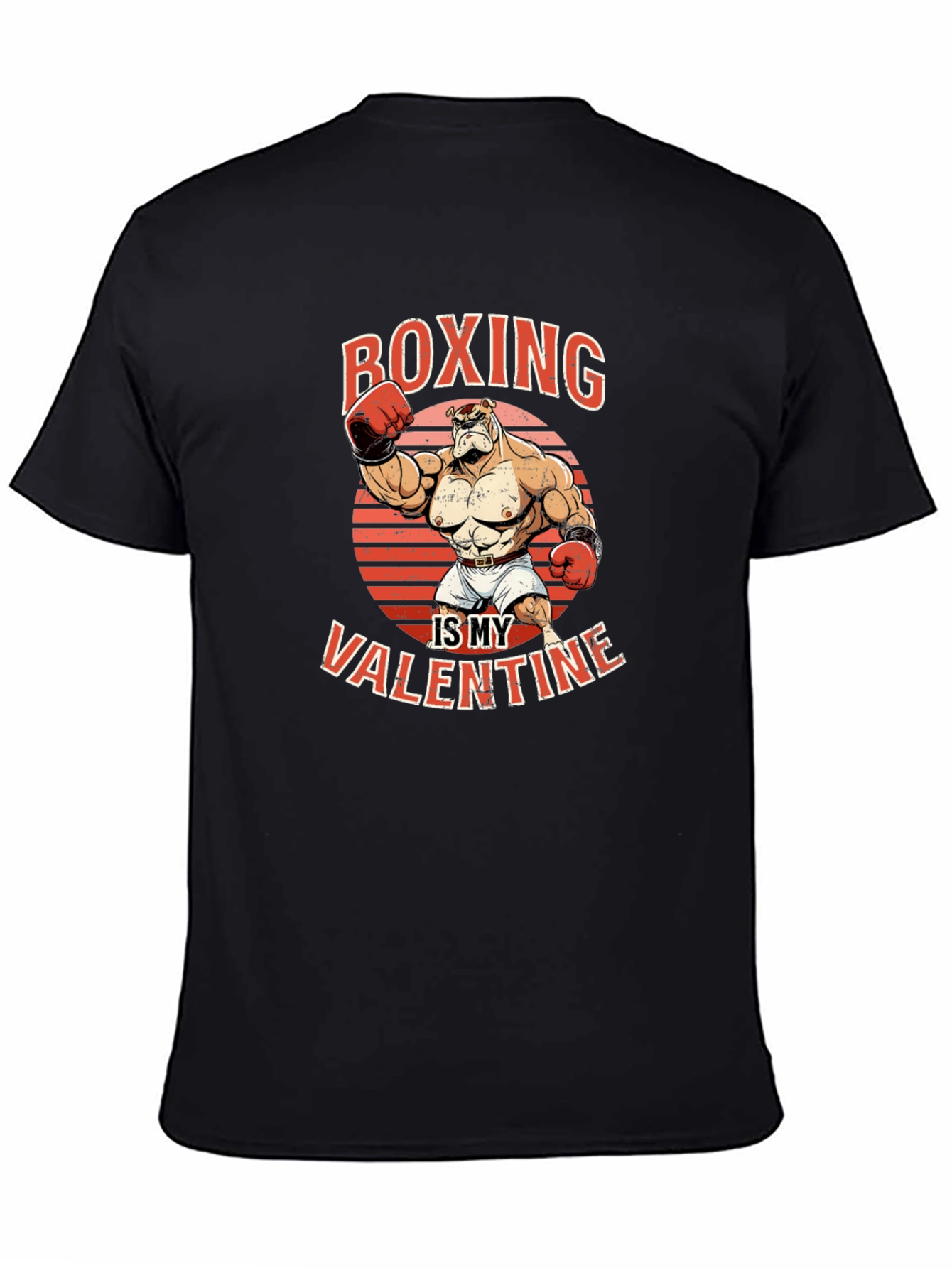 Boxing is My Valentine Graphic T-Shirt