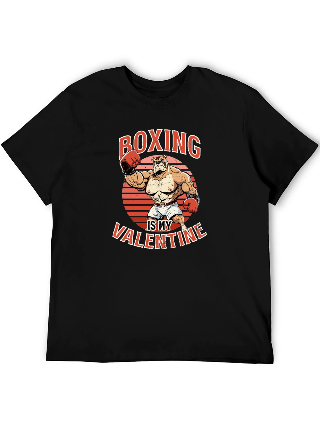 Boxing is My Valentine Graphic T-Shirt