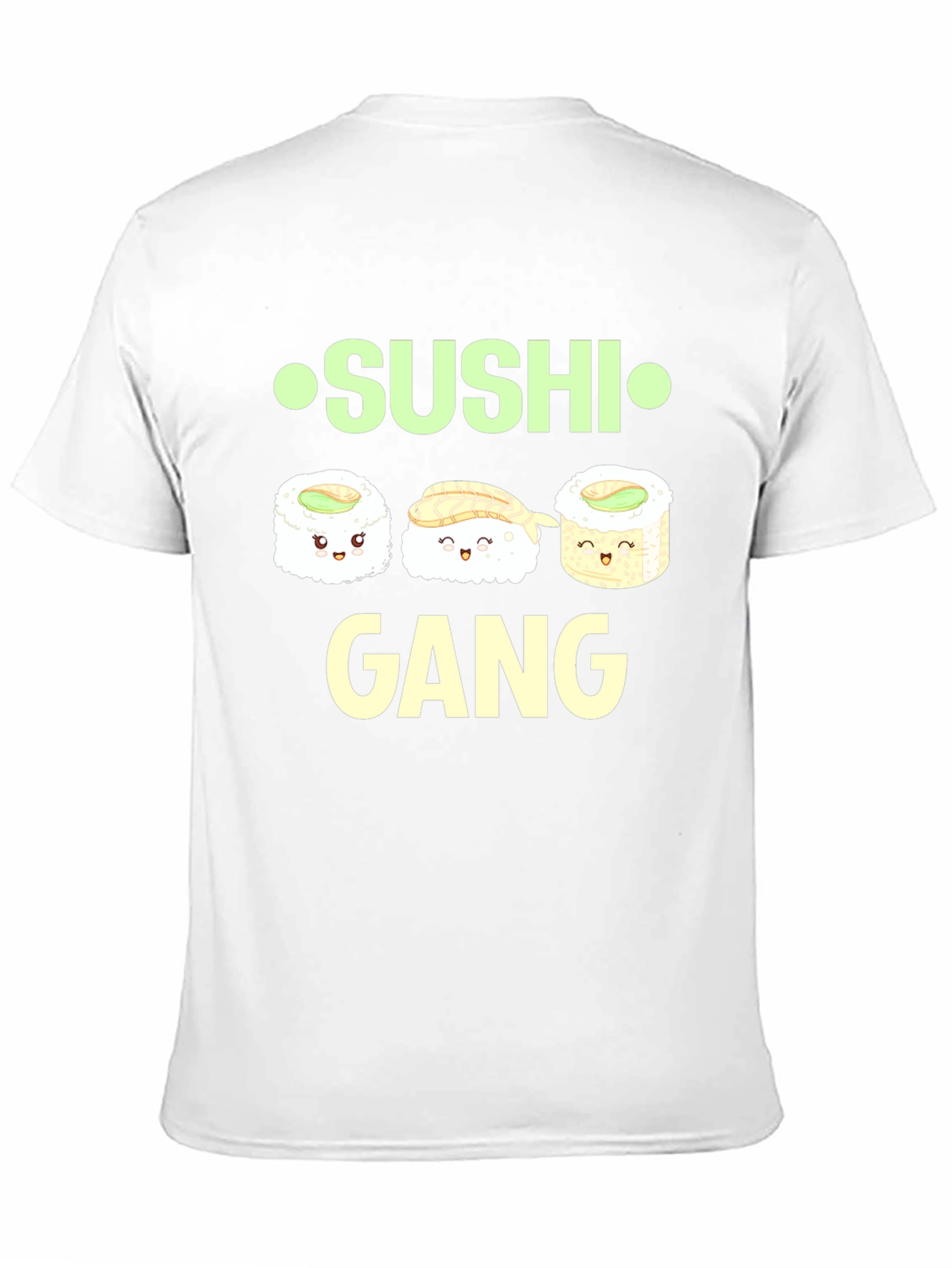 Sushi Gang Graphic Tee - Funny Food Shirt