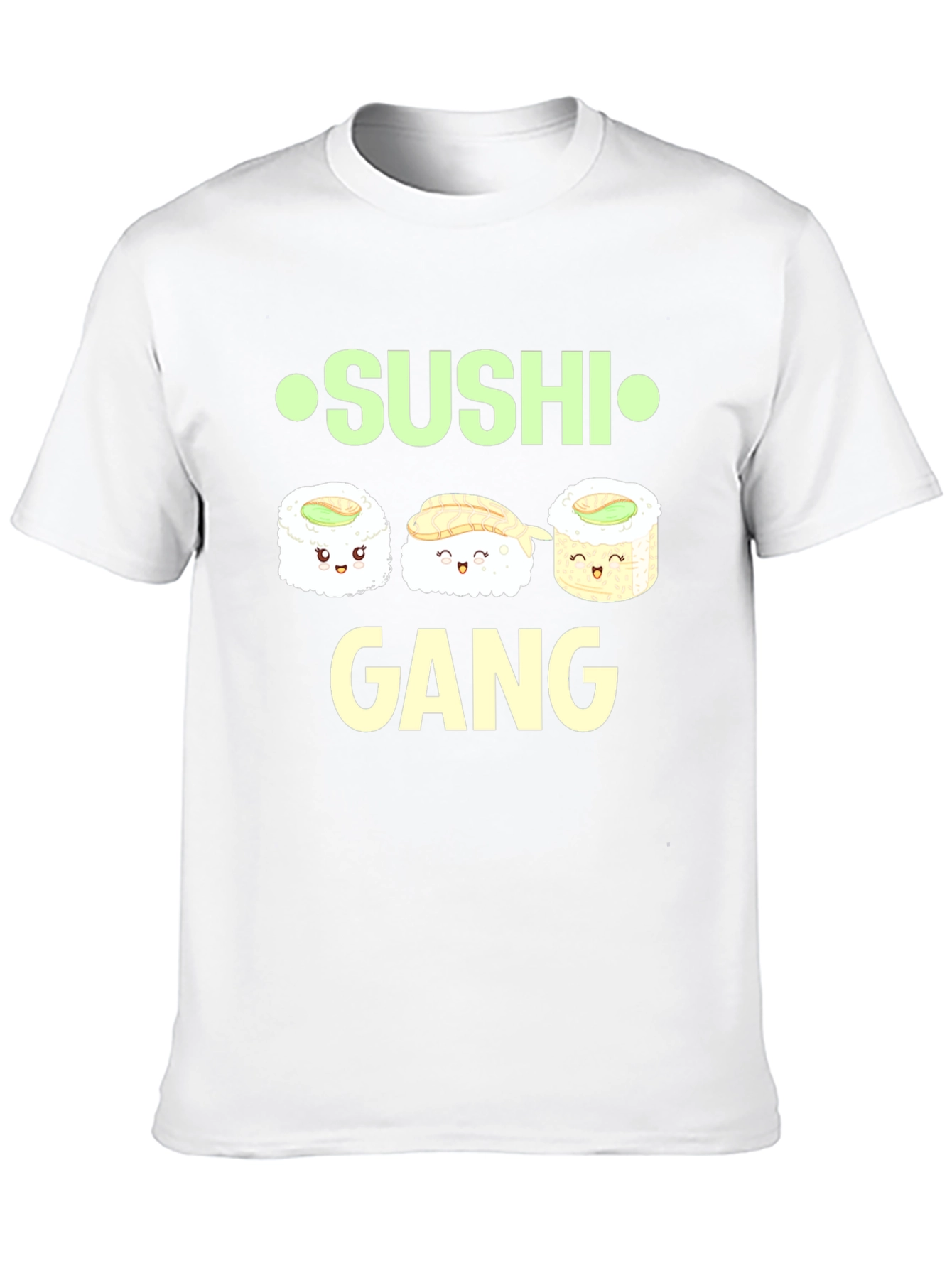 Sushi Gang Graphic Tee - Funny Food Shirt