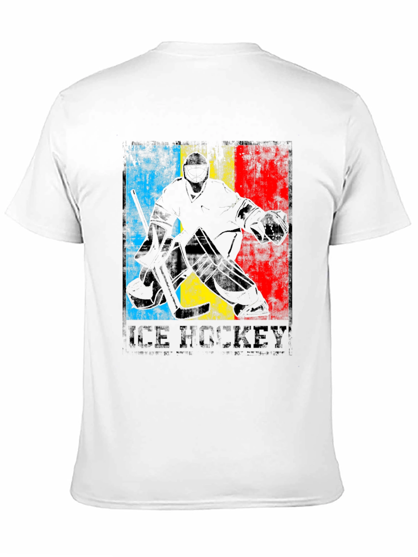 Ice Hockey Goalie T-Shirt - Black