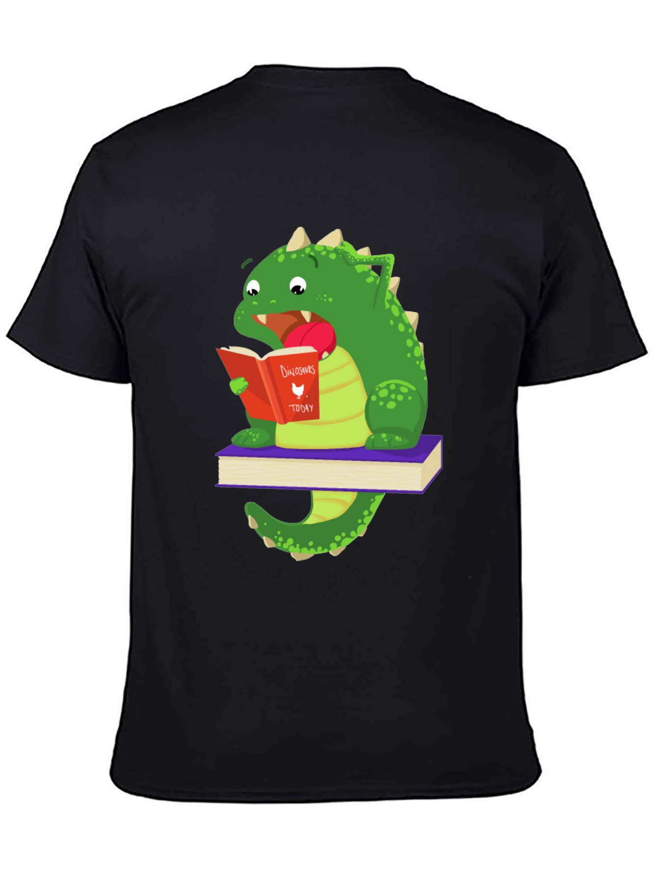 Dinosaur Reading Book T-Shirt