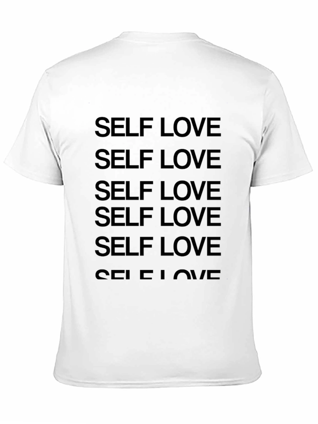 Self Love Graphic Tee - Mens Black T-Shirt