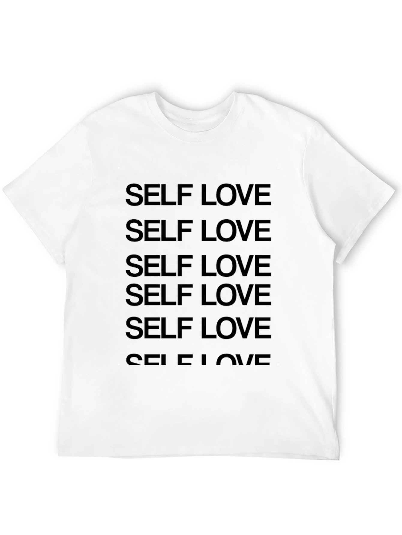 Self Love Graphic Tee - Mens Black T-Shirt