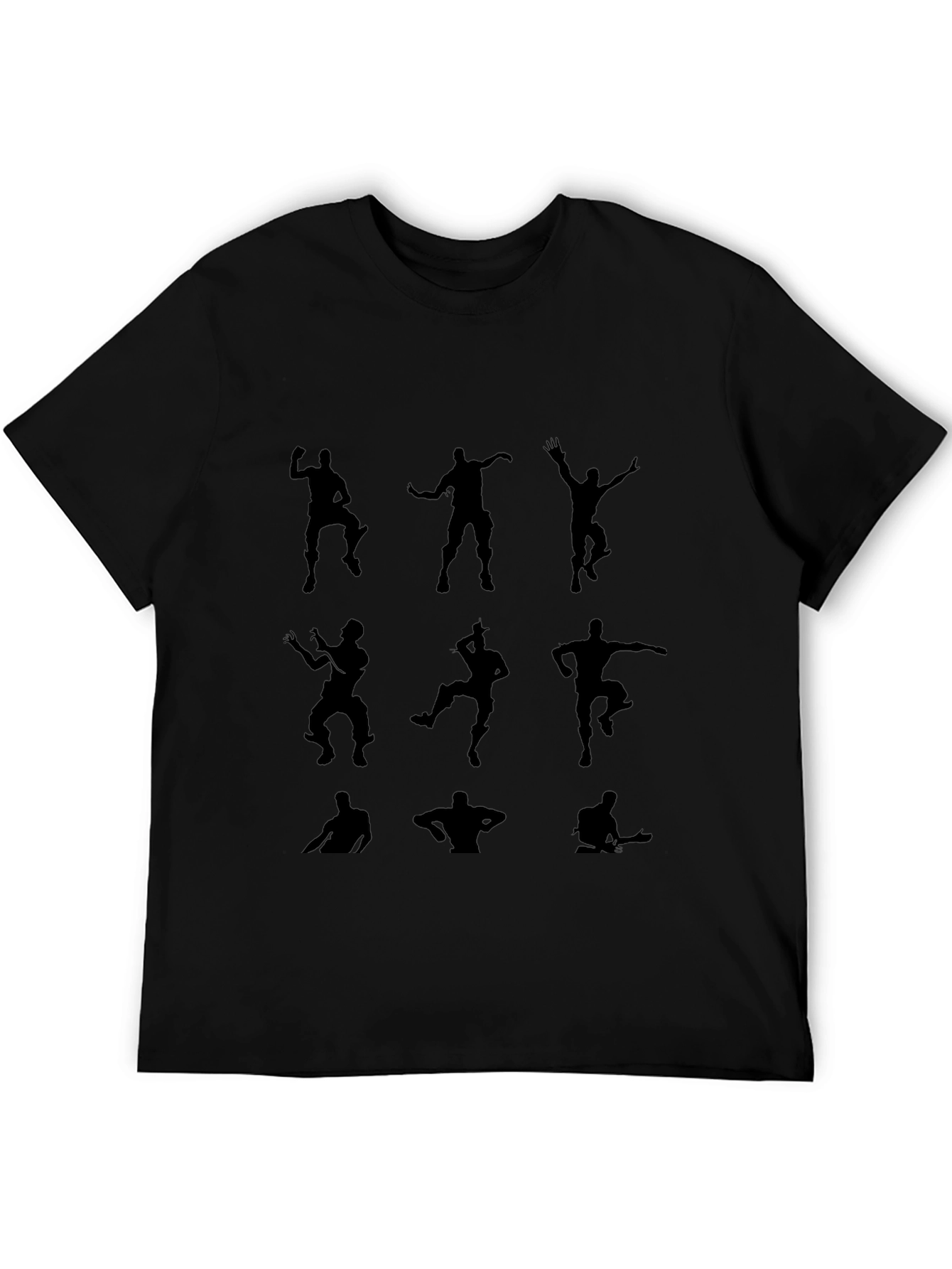 Fortnite Dance Silhouette Black T-Shirt
