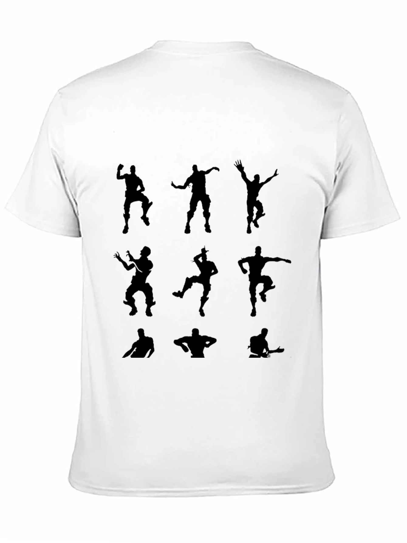 Fortnite Dance Silhouette Black T-Shirt