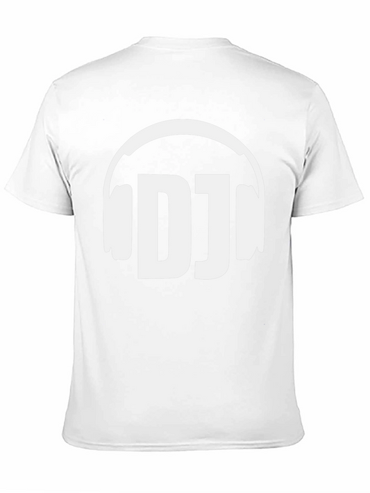 DJ Headphones Graphic Tee - Black