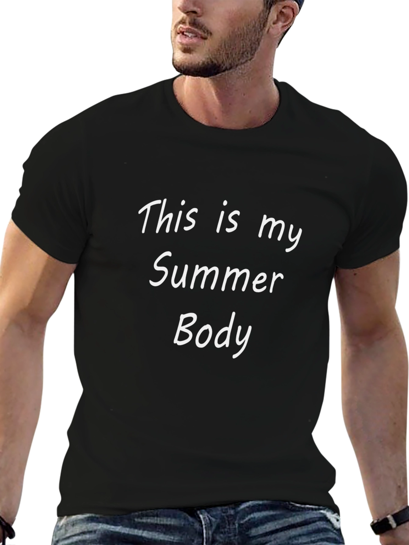 Summer Body T-Shirt - Casual Cotton Tee