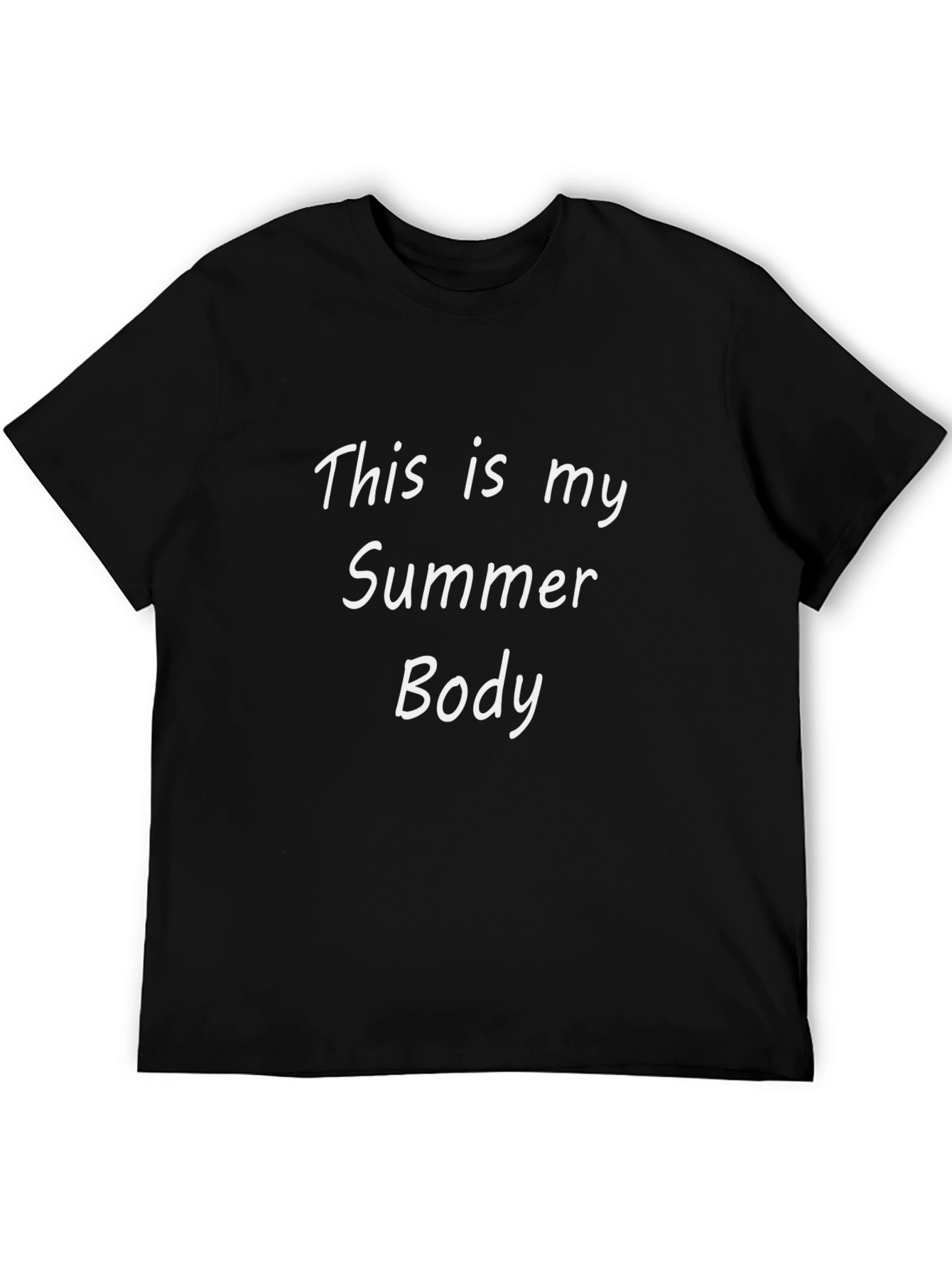 Summer Body T-Shirt - Casual Cotton Tee