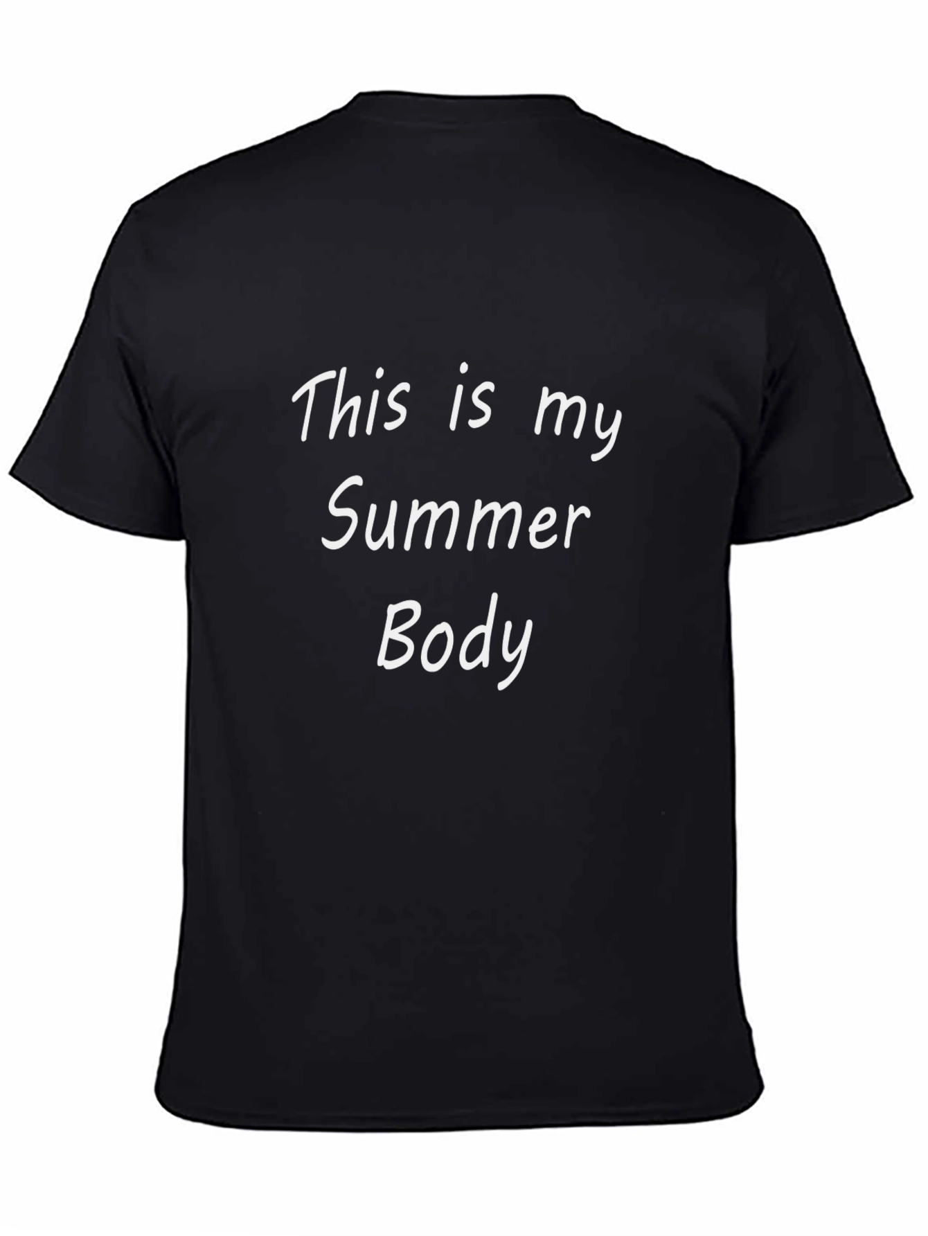 Summer Body T-Shirt - Casual Cotton Tee