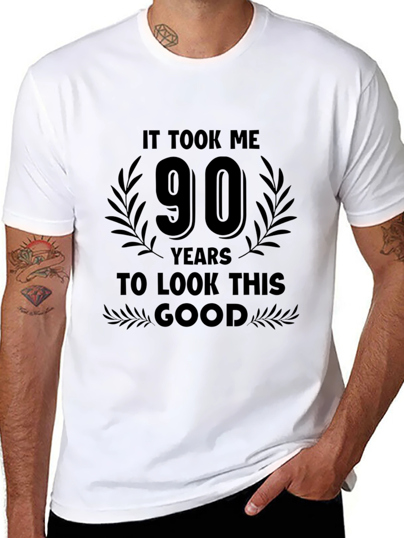 90 Years To Look This Good Birthday T-Shirt