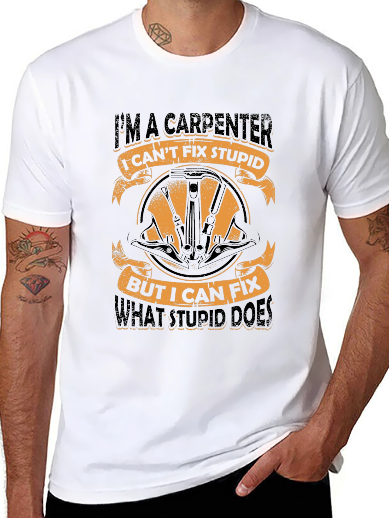 Carpenter Fixer T-Shirt - Humorous Graphic Tee