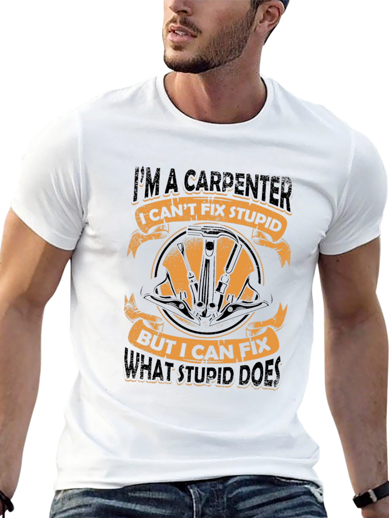 Carpenter Fixer T-Shirt - Humorous Graphic Tee
