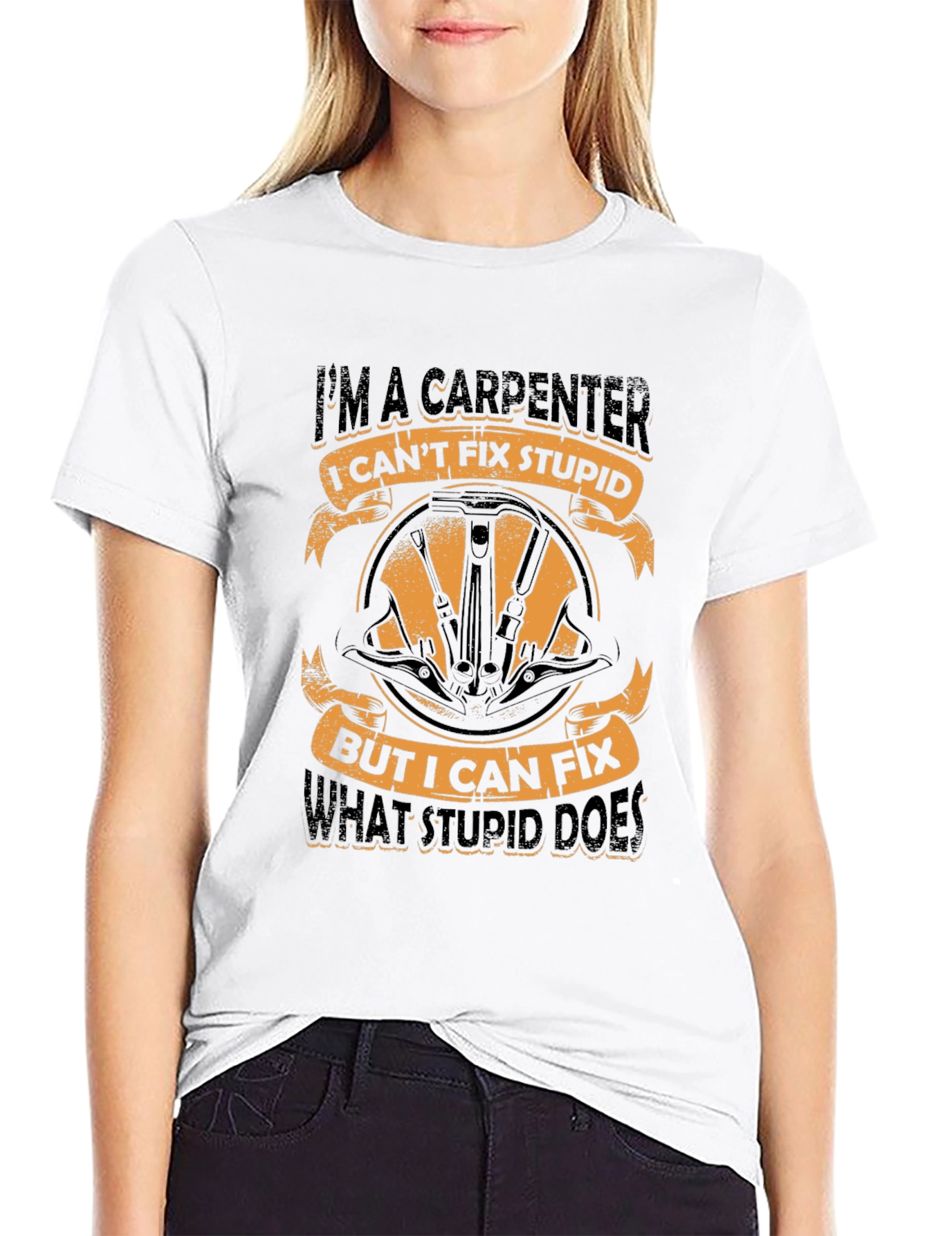 Carpenter Fixer T-Shirt - Humorous Graphic Tee