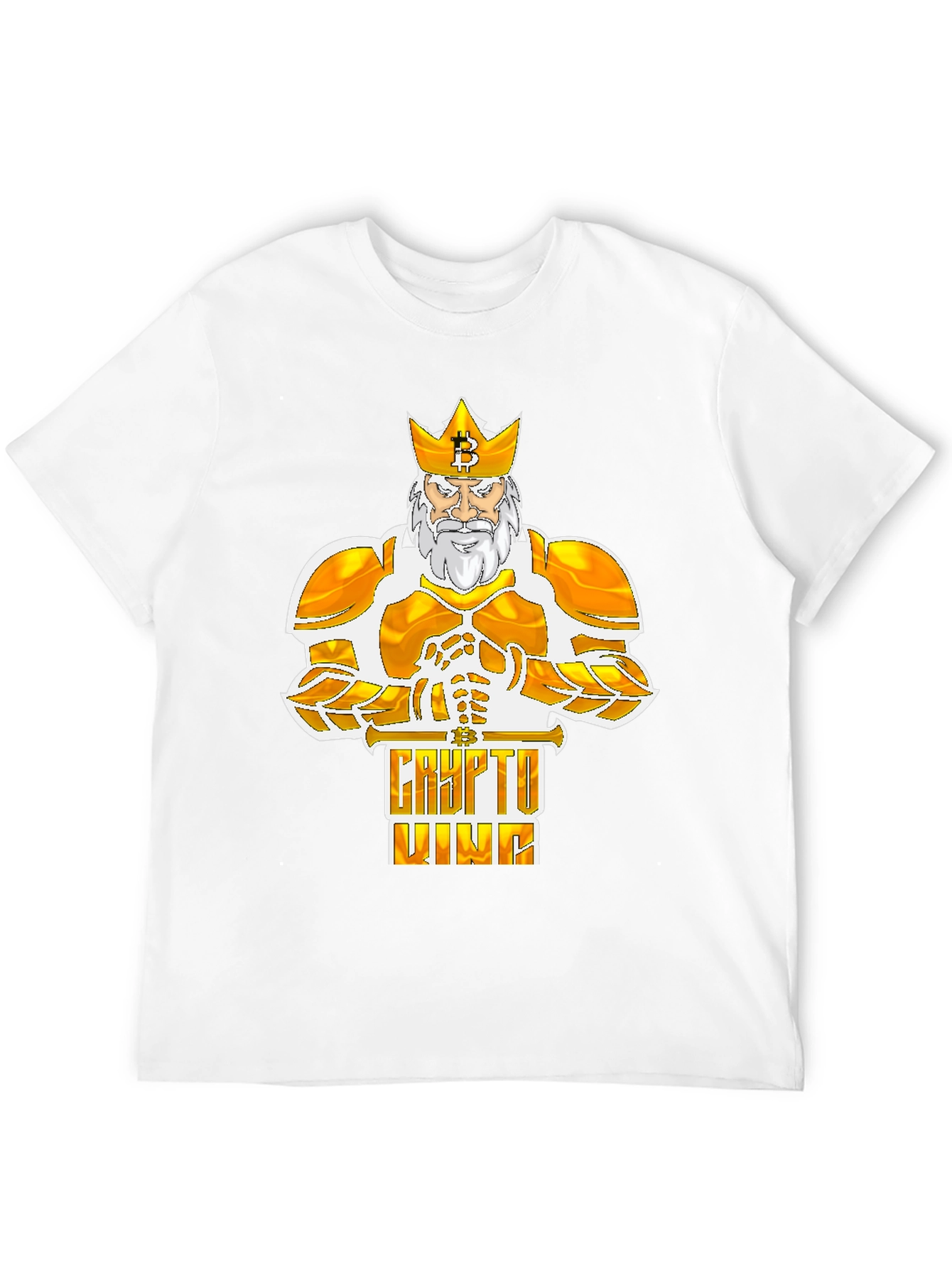 Crypto King Bitcoin Graphic Tee