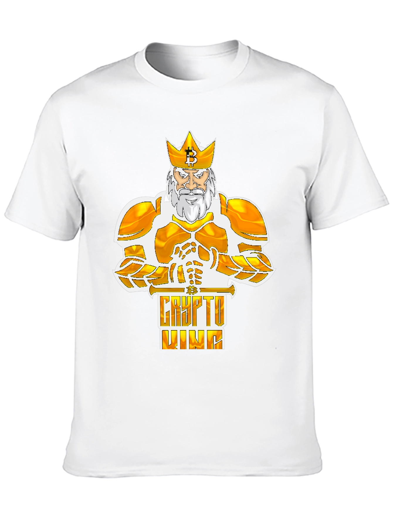 Crypto King Bitcoin Graphic Tee