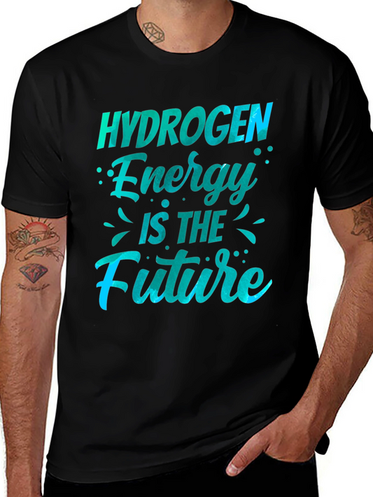 Hydrogen Energy Future Graphic T-Shirt