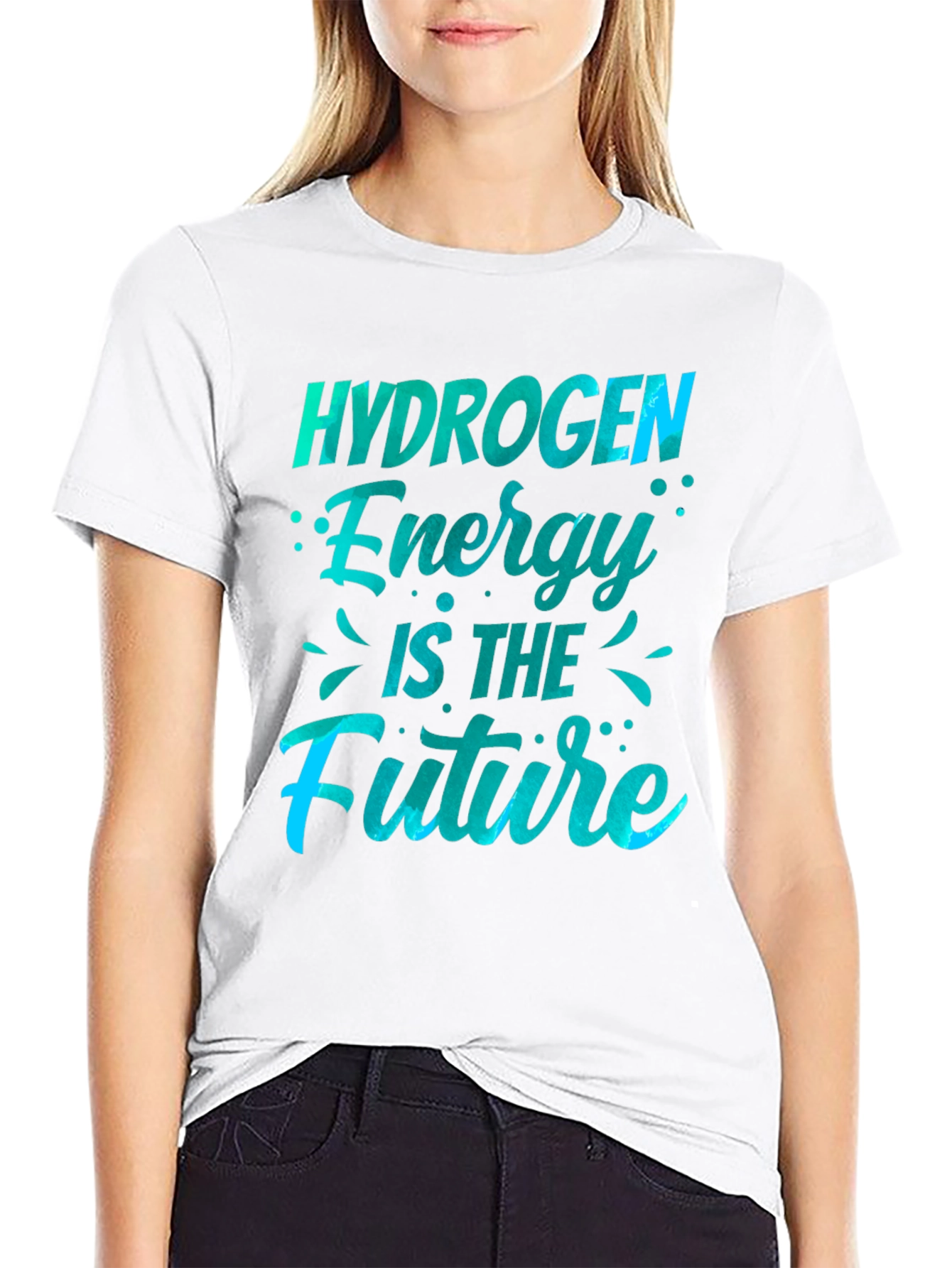 Hydrogen Energy Future Graphic T-Shirt