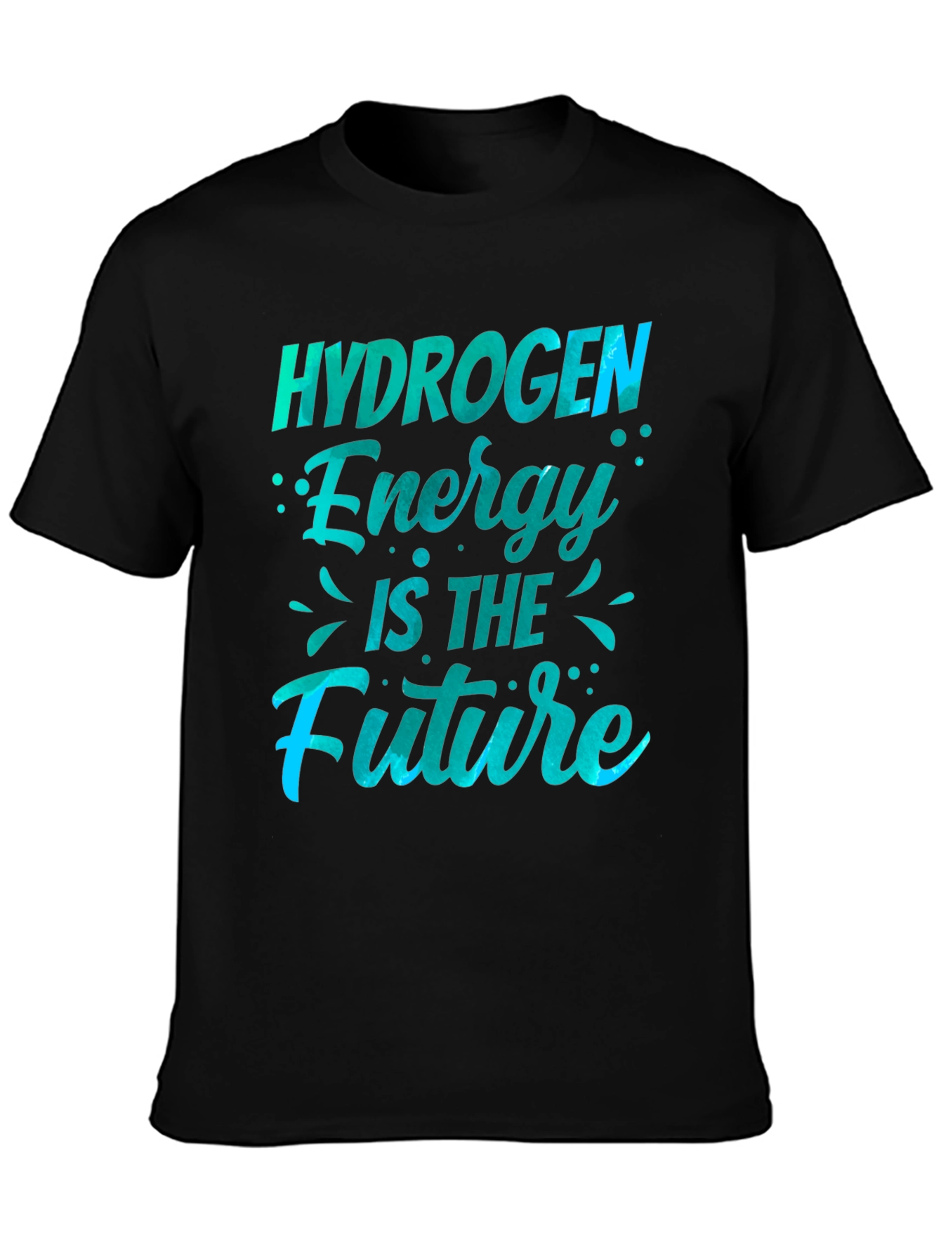 Hydrogen Energy Future Graphic T-Shirt