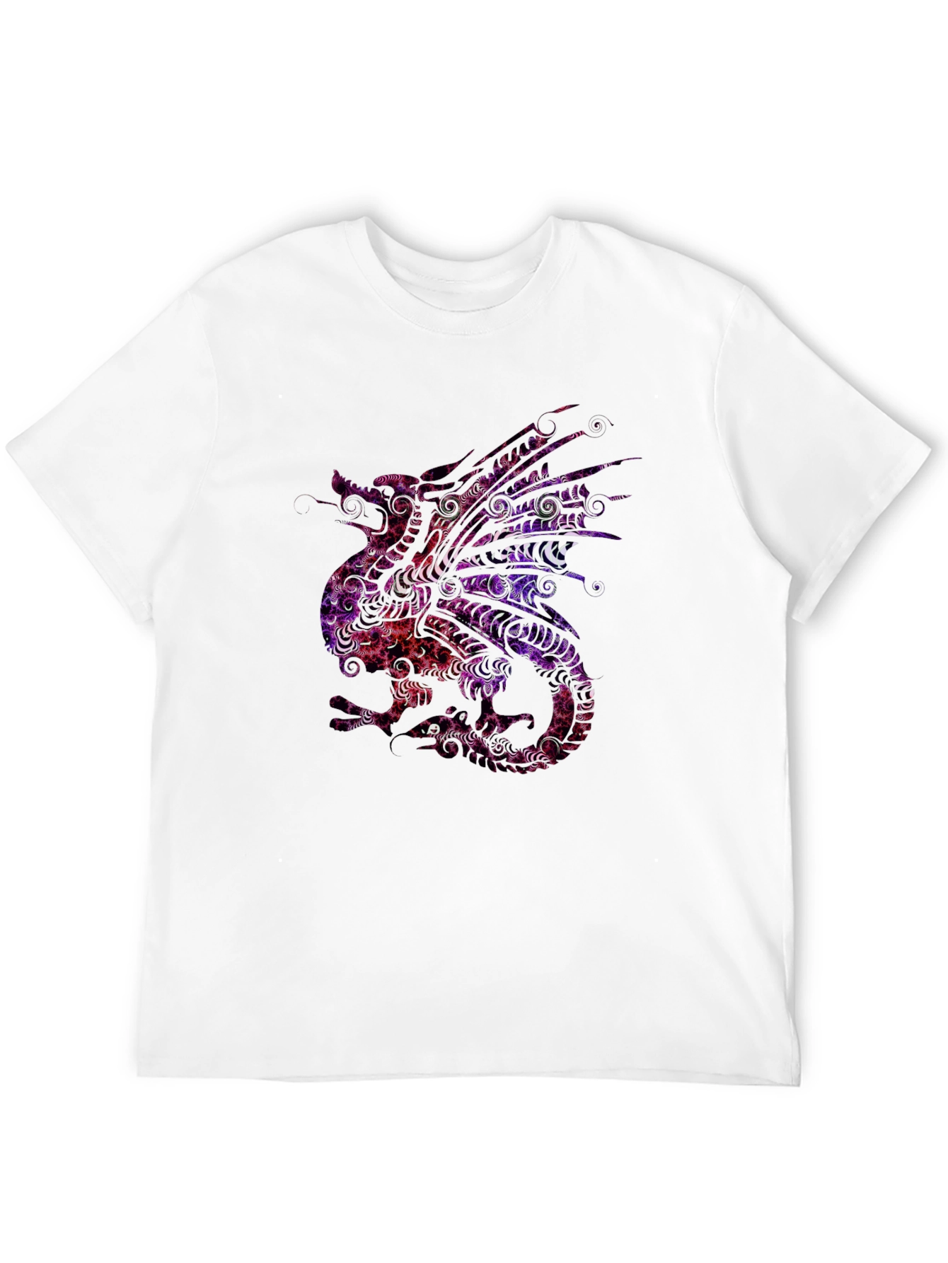 Dragon Graphic Tee - Unique Pattern Design