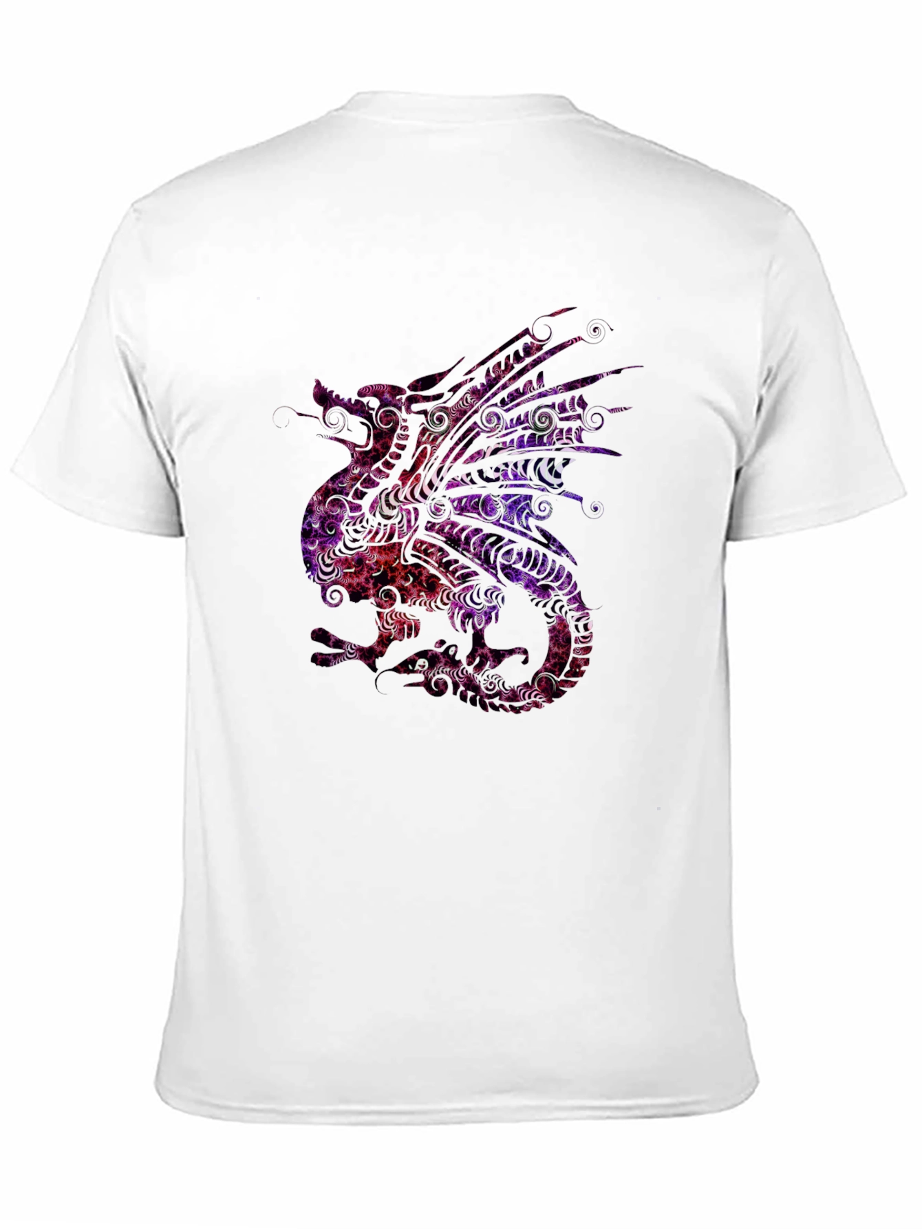 Dragon Graphic Tee - Unique Pattern Design