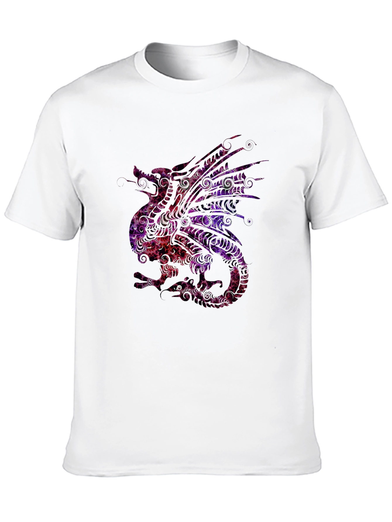 Dragon Graphic Tee - Unique Pattern Design