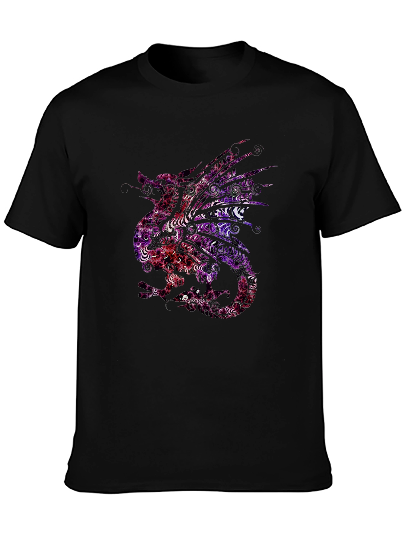 Dragon Graphic Tee - Unique Pattern Design
