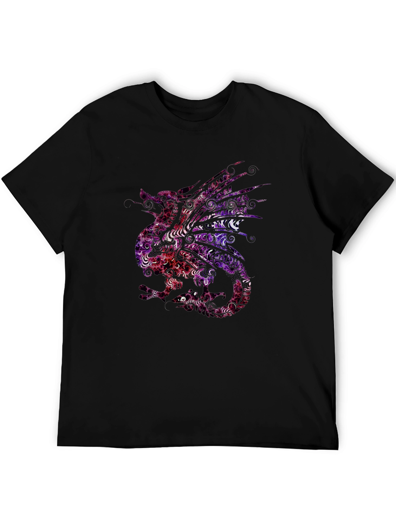 Dragon Graphic Tee - Unique Pattern Design