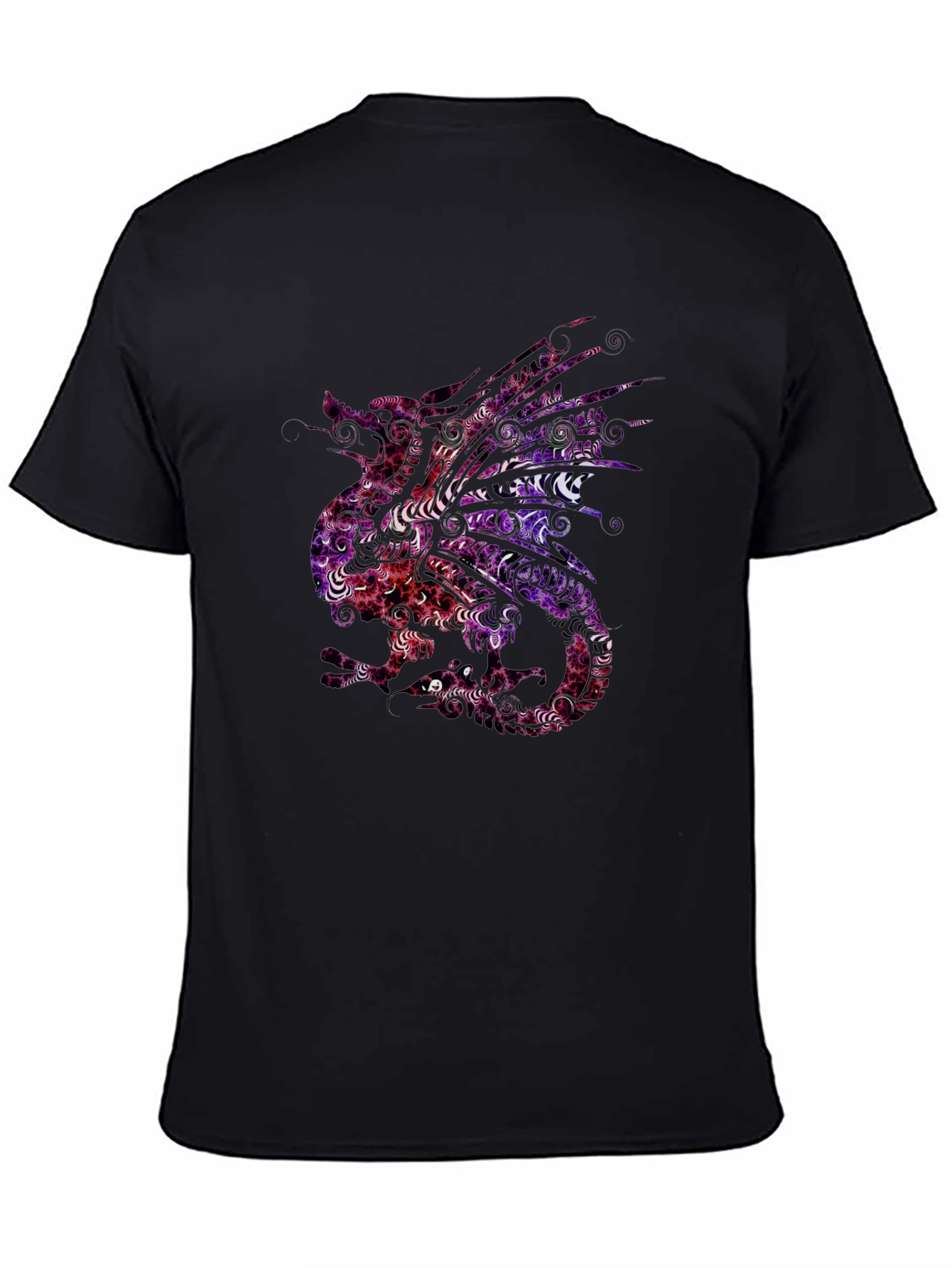 Dragon Graphic Tee - Unique Pattern Design