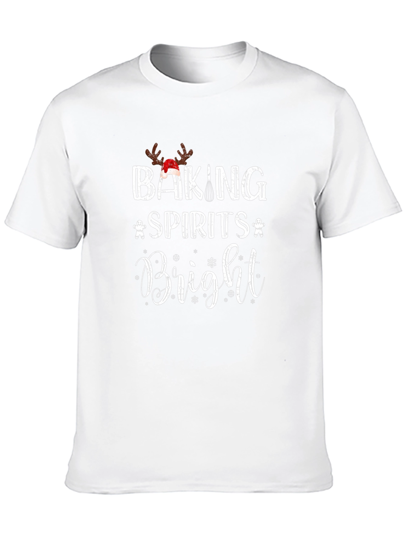 Baking Spirits Bright Christmas T-Shirt