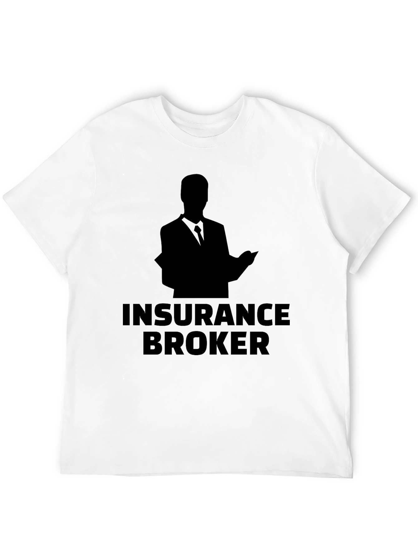 Insurance Broker Graphic T-Shirt - Black