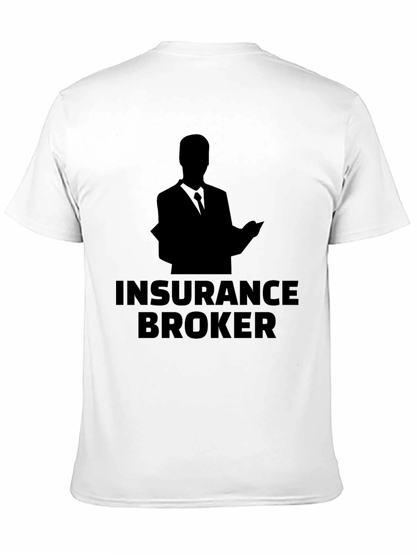 Insurance Broker Graphic T-Shirt - Black