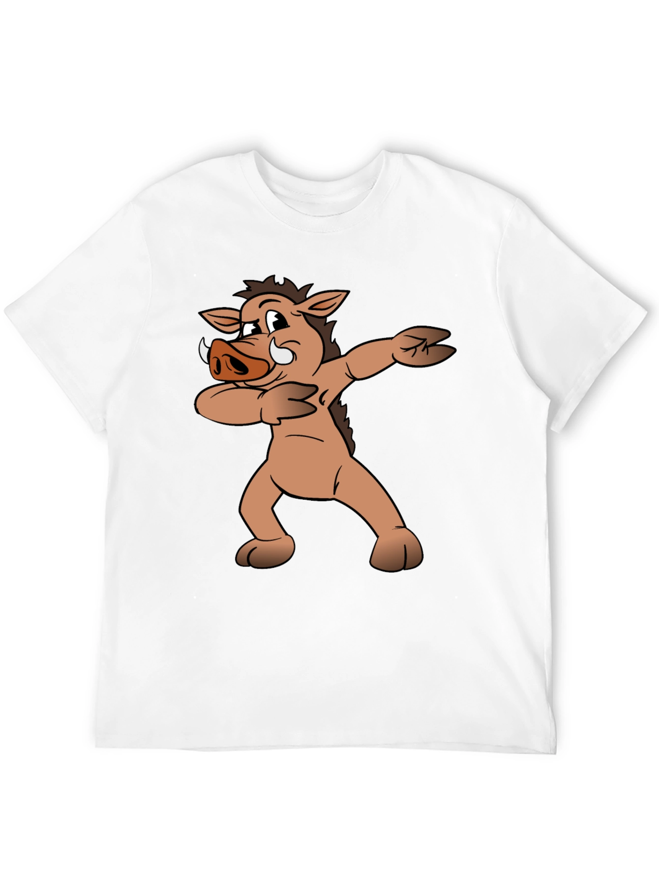 Dabbing Boar Graphic Tee - Black