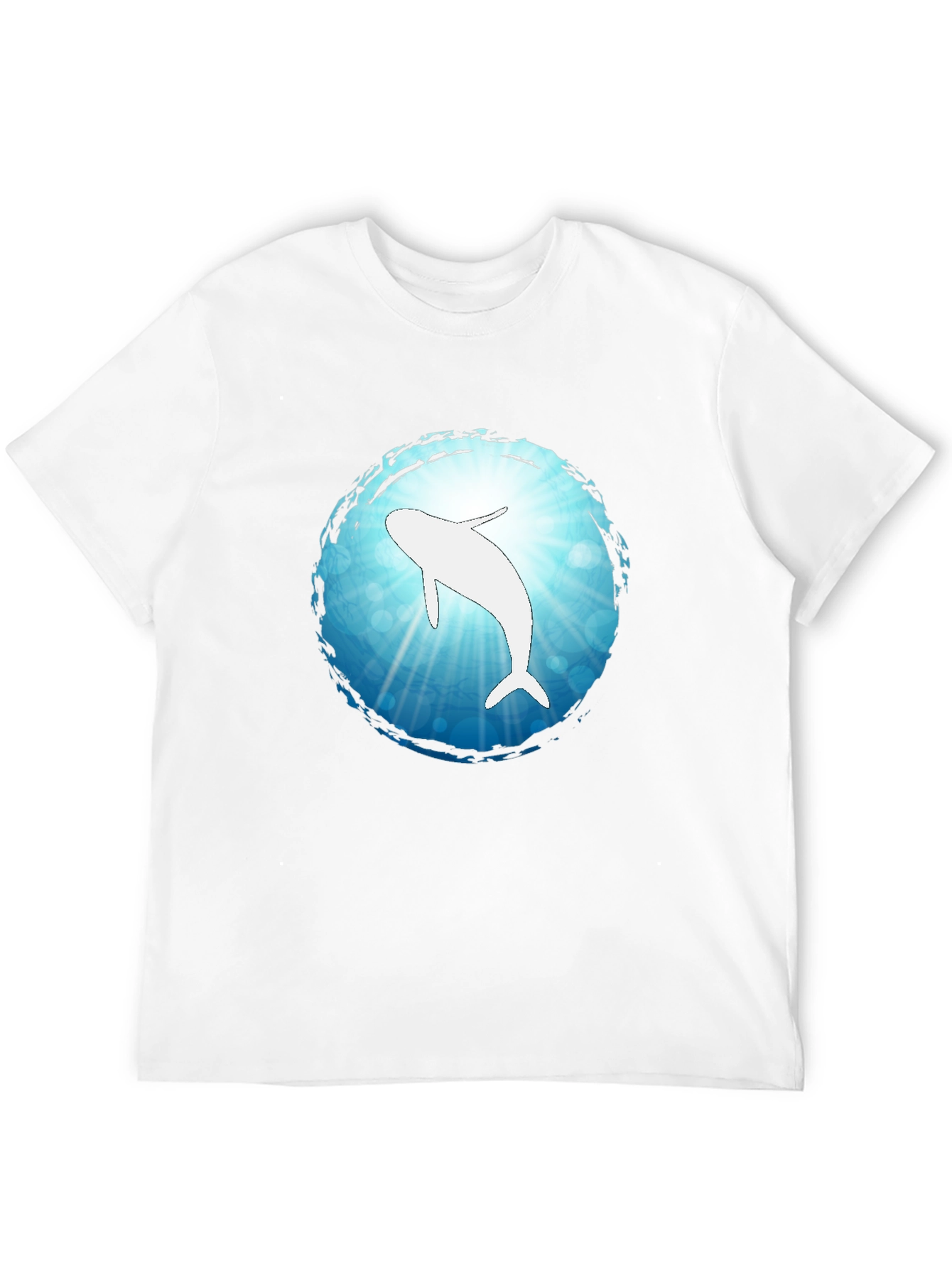 Whale Graphic Tee - Ocean Blue Design
