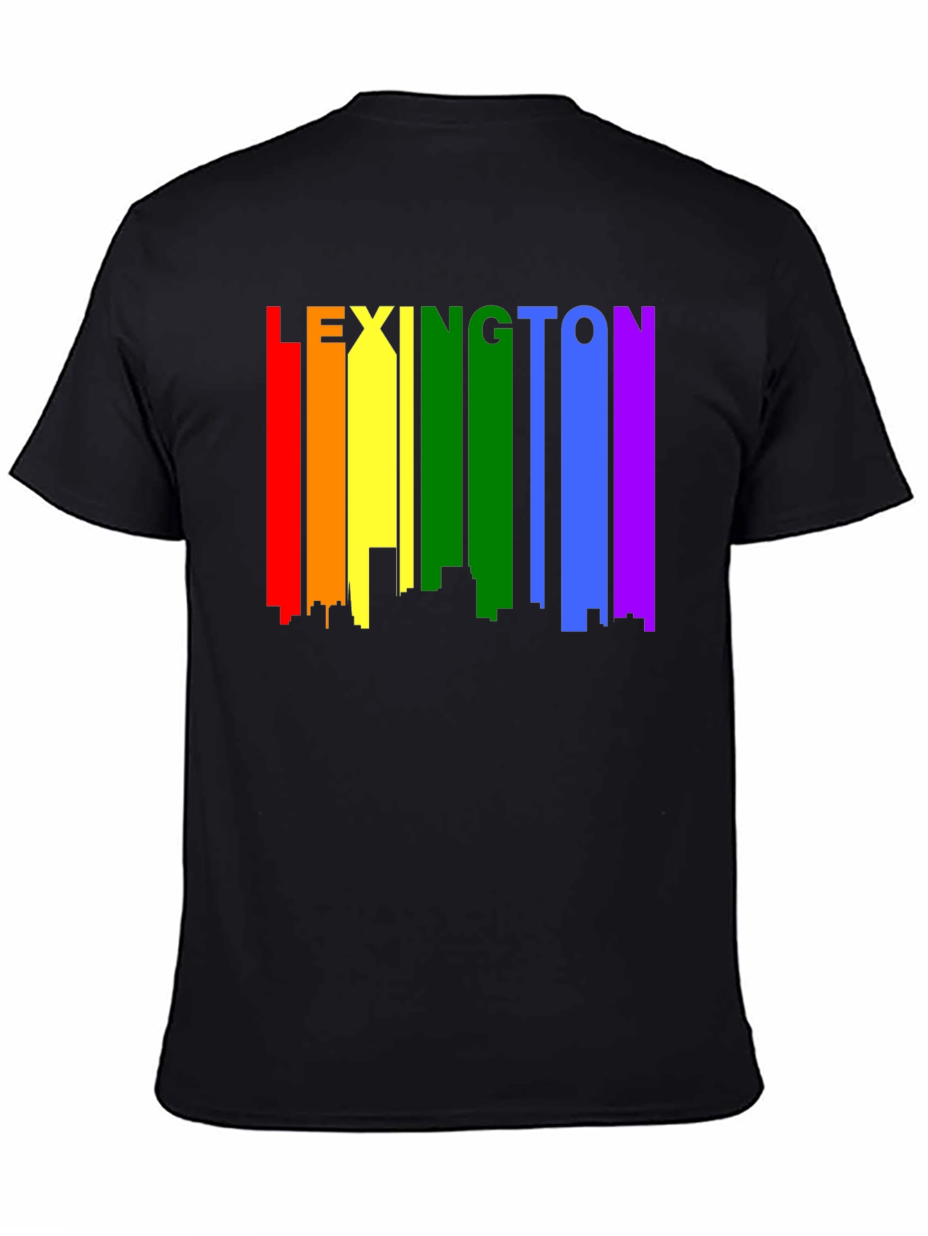 Lexington Pride Skyline Black T-Shirt