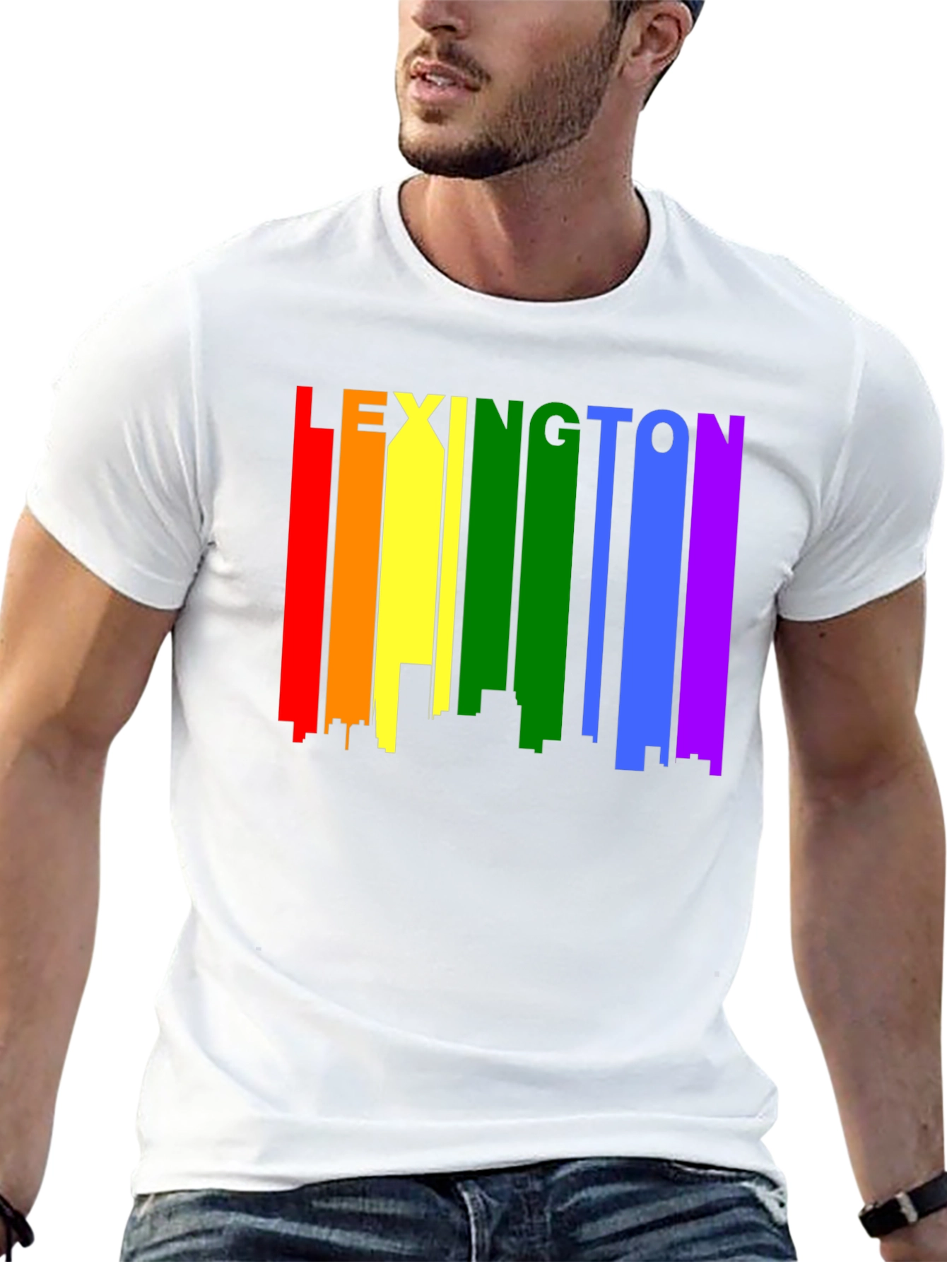Lexington Pride Skyline Black T-Shirt