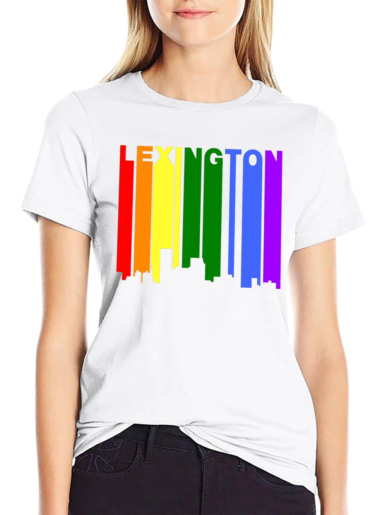Lexington Pride Skyline Black T-Shirt